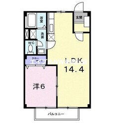 サンラッキーの物件間取画像